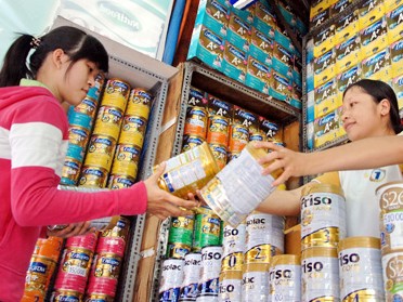 Sữa bất ngờ tăng giá Sữa bất ngờ tăng giá