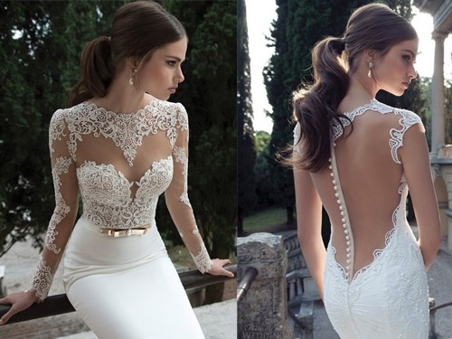 Váy cưới dành riêng cho cô dâu nóng bỏng Váy cưới dành riêng cho cô dâu nóng bỏng