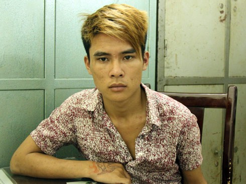 Bắt nghi phạm cướp taxi có hình xăm bọ cạp Bắt nghi phạm cướp taxi có hình xăm bọ cạp