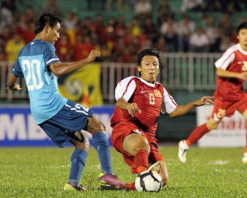 U23 Việt Nam vượt qua U23 Singapore U23 Việt Nam vượt qua U23 Singapore