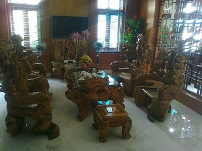 Những 'cục gỗ' tiền tỷ của đại gia Việt Những 'cục gỗ' tiền tỷ của đại gia Việt