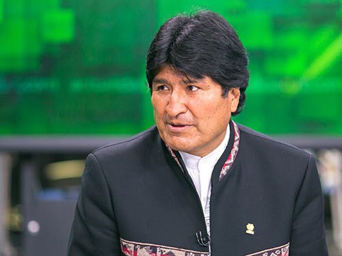 Chuyên cơ Tổng thống Bolivia hạ cánh khẩn vì Snowden Tổng thống Bolivia Evo Morales