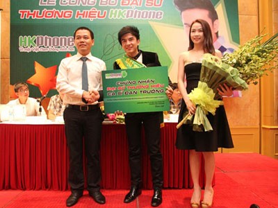 Đan Trường làm đại sứ thương hiệu HKPhone Đan Trường làm đại sứ thương hiệu HKPhone