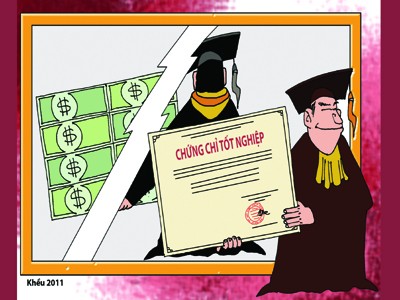 Chứng chỉ ngoại ngữ, tin học: Bán buôn, mua lẻ, kiểu gì cũng có Ảnh minh họa