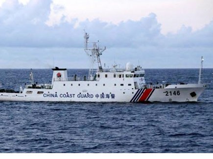 Trung Quốc xác nhận tuần tra Senkaku/Điếu Ngư Tàu của Cảnh sát Biển Trung Quốc gần Senkaku/ Điếu Ngư hôm 8/8