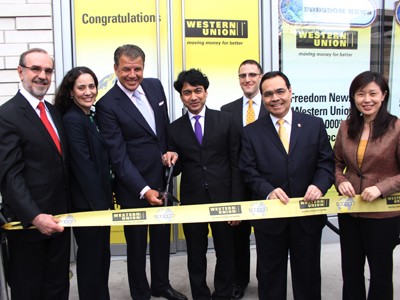 Western Union khai trương điểm giao dịch thứ 500.000 Western Union khai trương điểm giao dịch thứ 500.000