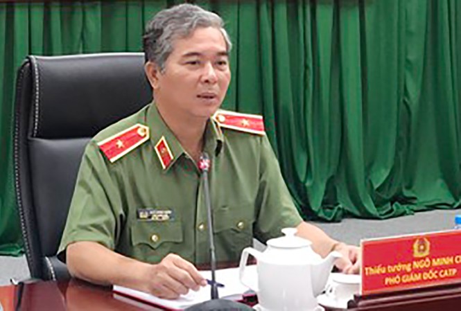Tướng Ngô Minh Châu được giới thiệu làm Phó Chủ tịch UBND TPHCM Thiếu tướng Ngô Minh Châu