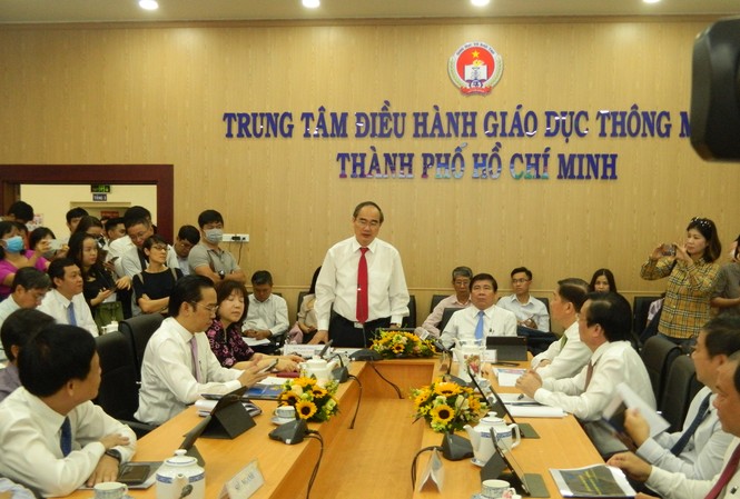 TPHCM ra mắt trung tâm điều hành giáo dục thông minh TPHCM ra mắt trung tâm điều hành giáo dục thông minh
