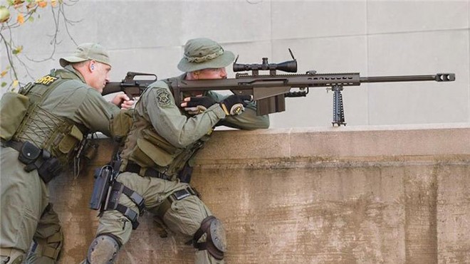 Khám phá siêu súng bắn tỉa Barrett M82 của Mỹ Khám phá siêu súng bắn tỉa Barrett M82 của Mỹ
