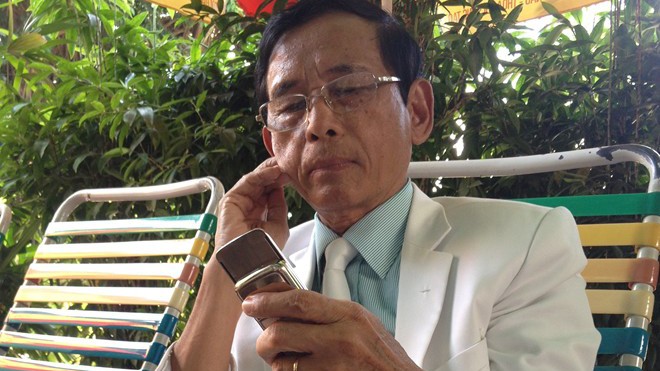 Đại gia Lê Ân thắng kiện UBND tỉnh Bà Rịa - Vũng Tàu Ông Ân tại tòa phúc thẩm.
