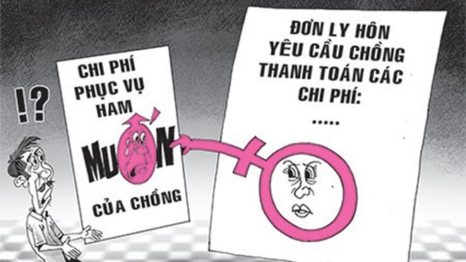 Kiện đòi hơn 600 triệu đồng 'phục vụ' chồng trong 26 năm Kiện đòi hơn 600 triệu đồng 'phục vụ' chồng trong 26 năm