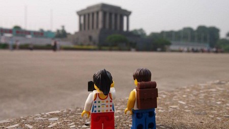 Chùa Một Cột, biển Hội An... trên bộ ảnh lego gây sốt Chùa Một Cột, biển Hội An... trên bộ ảnh lego gây sốt