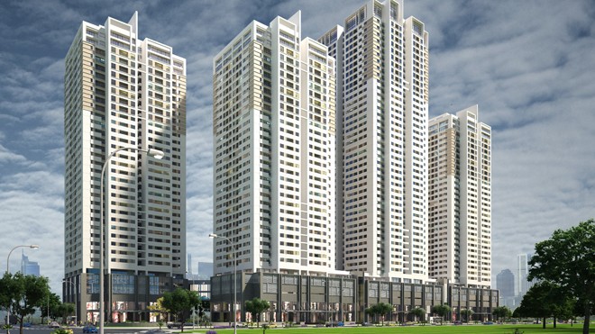Những dự án nào “hot” trong tháng 6 này? Phối cảnh HP Landmark Tower