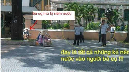 Xôn xao cụ bà mù bị ngược đãi giữa Sài Gòn Xôn xao cụ bà mù bị ngược đãi giữa Sài Gòn