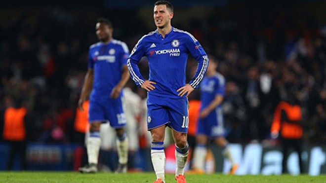 Chelsea đến lúc cần bán Eden Hazard? Eden Hazard thi đấu nhạt nhòa trước PSG