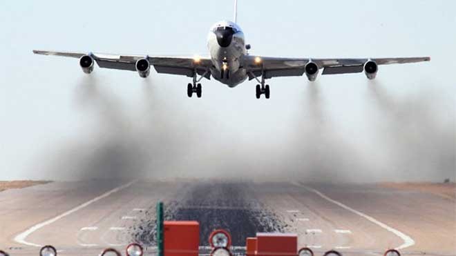 Mỹ gửi máy bay đi 'ngửi' hạt nhân Triều Tiên Ảnh: Aviationist