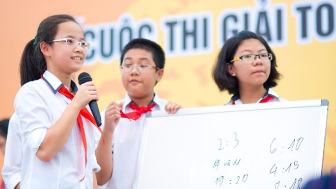 Hai tỷ đồng cho chương trình ViOlympic năm học 2016-2017 Ảnh minh họa