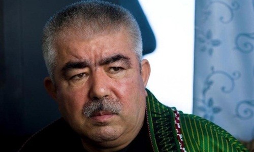 Taliban dàn trận phục kích Phó tổng thống Afghanistan Phó tổng thống Afghanistan Abdul Rashim Dostum. Ảnh: Reuters