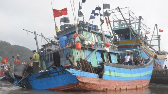 Lời kể kinh hoàng của thuyền viên tàu cá bị đâm chìm Lời kể kinh hoàng của thuyền viên tàu cá bị đâm chìm