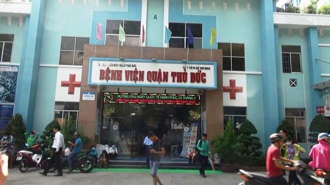 Điều dưỡng bị tố xâm hại nữ bệnh nhân ở Sài Gòn Bệnh viện quận Thủ Đức nơi bệnh nhân tố bị xâm hại.