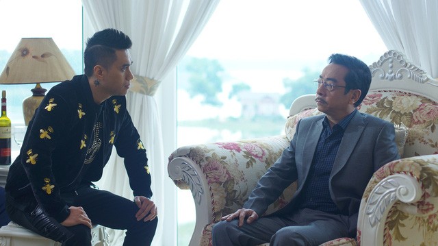 Mối quan hệ của diễn viên “Người phán xử” ngoài đời thực là gì? Một cảnh của Phan Quân và Phan Hải trong Người phán xử.