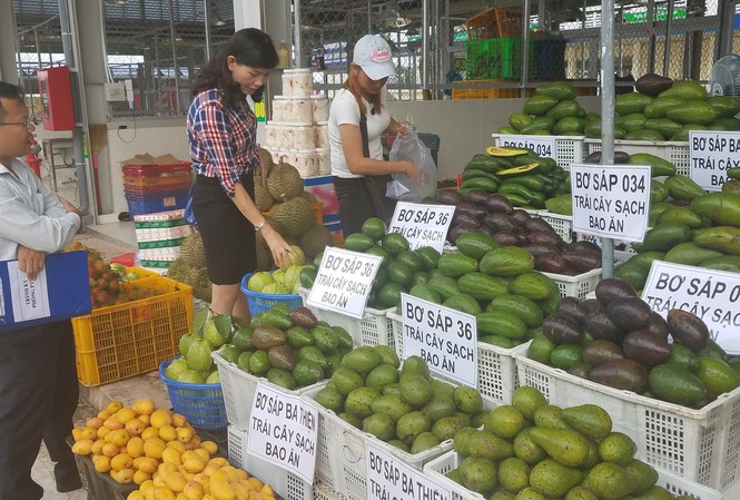 Khánh thành chợ đầu mối lớn nhất Đông Nam Bộ Nhiều loại nông sản bày bán tại chợ nông sản Dầu Giây
