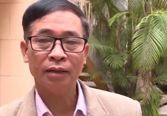 'Quy định chính tả hiện tại phức tạp, mất thời gian của người học' PGS.TS Phạm Văn Tình - Tổng thư ký Hội Ngôn ngữ học Việt Nam. Ảnh: VTV24.