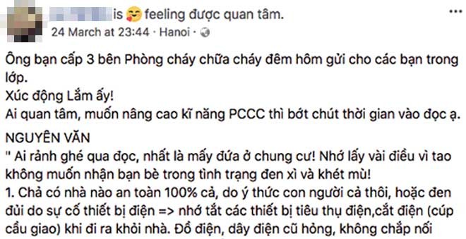 Bức thư hướng dẫn thoát hiểm của lính cứu hoả gây sốt mạng xã hội Bức thư của anh lính cứu hoả gửi bạn bè chia sẻ cách thoát nạn trong đám cháy gây bão mạng xã hội