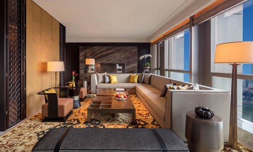 Regent Trùng Khánh - Ốc đảo an nhiên giữa dòng chảy hiện đại Hầu hết các phòng đều sở hữu tầm nhìn toàn cảnh sông Gia Lăng và bán đảo Du Trung