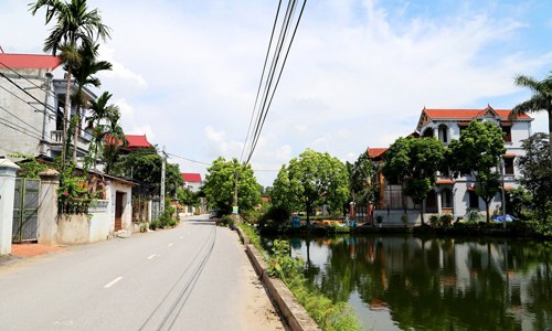 Văn Giang trước thềm nông thôn mới Diện mạo NTM xã Phụng Công hiện nay
