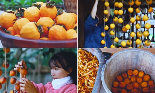 Món hồng dẻo 'ngậm khí trời' của tiên nữ Trung Quốc Món hồng dẻo 'ngậm khí trời' của tiên nữ Trung Quốc