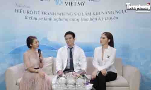 Hoa hậu Kỳ Duyên chia sẻ về phẫu thuật nâng ngực Hoa hậu Kỳ Duyên chia sẻ về phẫu thuật nâng ngực