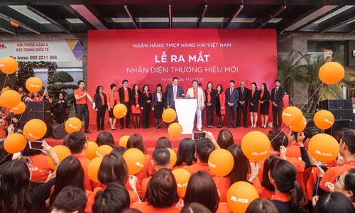 Ngân hàng hàng hải chính thức ra mắt thương hiệu mới MSB Ngân hàng hàng hải chính thức ra mắt thương hiệu mới MSB