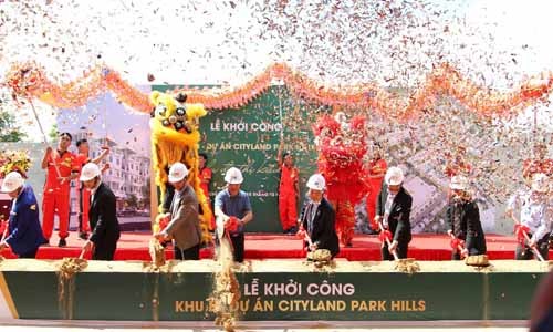 Cityland khởi công khu B dự án Cityland Park Hills Lễ Khởi công khu B – CityLand Park Hills mặt tiền đường Nguyễn Văn Lượng
