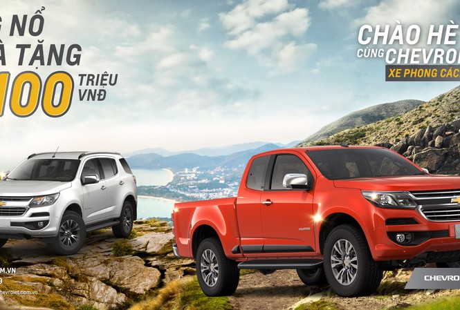 Chevrolet Trailblazer và Colorado - bộ đôi SUV và bán tải sáng giá Chevrolet Trailblazer và Colorado - bộ đôi SUV và bán tải sáng giá