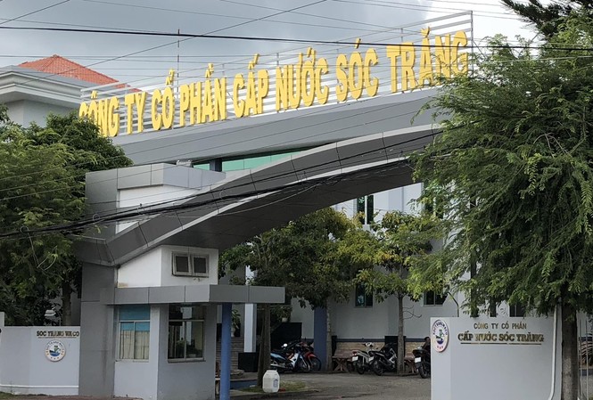 Sóc Trăng điều chỉnh tăng giá nước ngọt Trụ sở Công ty cổ phần cấp nước Sóc Trăng.
