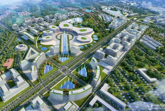 Nhiều dự án ‘khủng’ đổ bộ vào thị xã Cửa Lò Phối cảnh một phân khu trên Đại lộ Vinh - Cửa Lò - Nguồn Báo Nghệ An