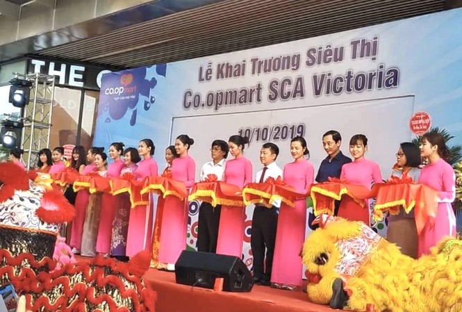 Saigon Co.op khai trương 3 siêu thị tại Hà Nội Lễ trai trương các siêu thị Co.opmart SCA