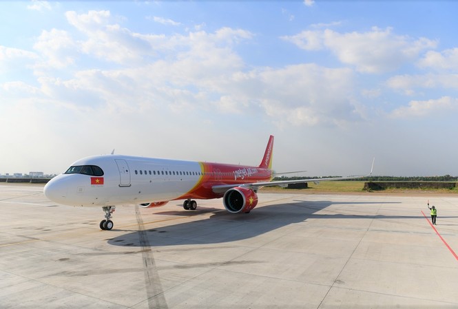 Vietjet nhận thêm tàu bay mới, phục vụ khách dịp Tết Canh Tý Vietjet nhận thêm tàu bay mới, phục vụ khách dịp Tết Canh Tý