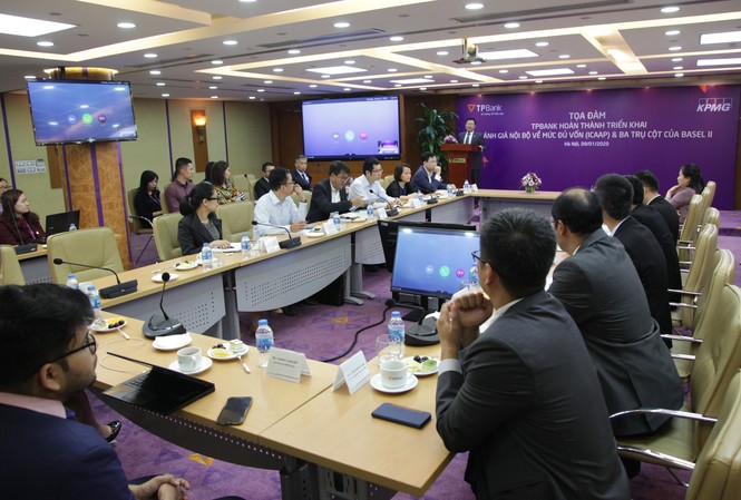 TPBank hoàn thành triển khai đánh giá nội bộ về mức độ đủ vốn ICAAP Ông Nguyễn Hưng - Tổng giám đốc TPBank chia sẻ tại sự kiện