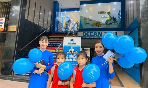 Ocean Edu khai trương hơn 15 chi nhánh mới trên toàn quốc trong tháng 5 Ocean Edu cung cấp môi trường Anh ngữ chuẩn quốc tế giúp các bạn học viên chinh phục đỉnh cao Anh ngữ