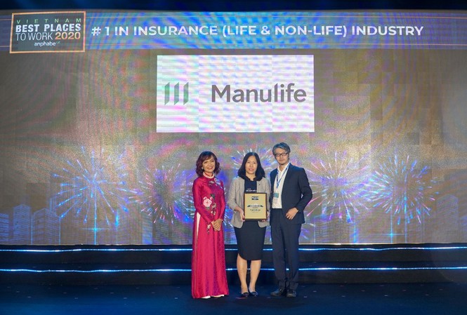 Manulife Việt Nam - nơi làm việc tốt nhất ngành bảo hiểm 3 năm liền Manulife Việt Nam - nơi làm việc tốt nhất ngành bảo hiểm 3 năm liền