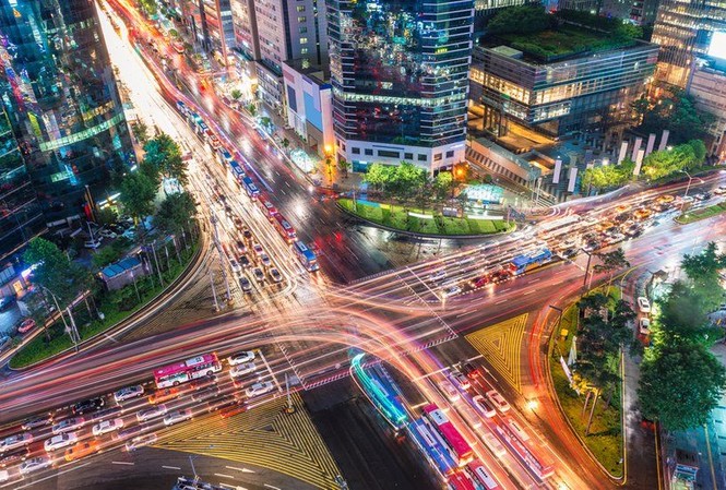 Nạn xâm hại phụ nữ ở quận giàu nhất Hàn Quốc Gangnam là chốn ăn chơi khét tiếng của Hàn Quốc ảnh: BBC