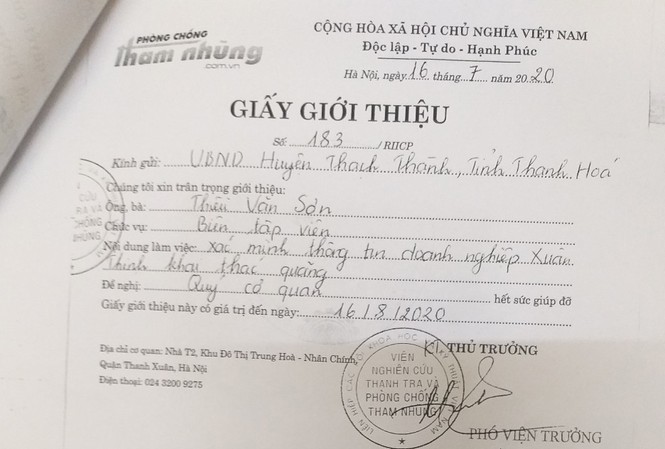 Đề nghị xử lý hành vi giả mạo phóng viên hoạt động báo chí sai quy định Đề nghị xử lý hành vi giả mạo phóng viên hoạt động báo chí sai quy định