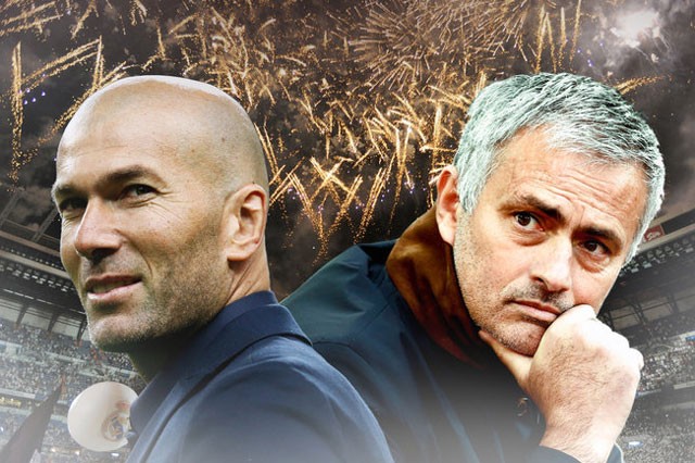 Zidane ‘âm thầm’ tạo áp lực khiến Mourinho có thể bị M.U sa thải Zidane muốn thay thế Mourinho dẫn dắt M.U.