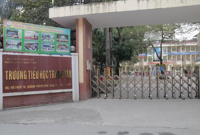 Phụ huynh tố giáo viên đánh học sinh ở Hà Nội: Đề xuất lắp camera trong lớp Trường tiểu học Trung Văn, nơi phụ huynh gửi đơn tố giáo viên đánh học sinh