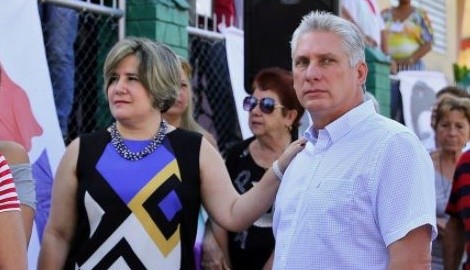 Chủ tịch Hội đồng Nhà nước Cuba và phu nhân thăm Việt Nam Chủ tịch Miguel Diaz Canel Bermudez và phu nhân.Ảnh: WagCenter