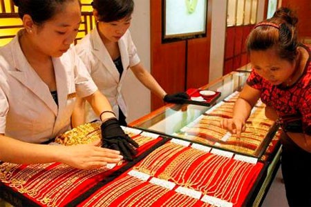 Giá vàng tăng phiên thứ 3 liên tiếp Giá vàng SJC tiếp tục tăng.