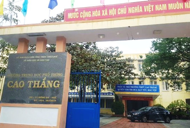 Giáo viên thể dục bị tố khiếm nhã với nữ sinh tự nhận mức kỷ luật khiển trách Trường THPT Cao Thắng (TP Huế)