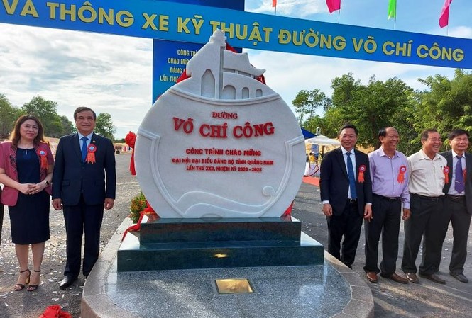 Thông xe kỹ thuật tuyến đường ven biển gần 1.500 tỷ đồng ở Quảng Nam Quảng Nam thông xe kỹ thuật đường ven biển 1.500 tỷ